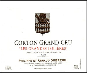 2022 PHLIPPE ARNAUD DUBRIEUL CORTON GRAND CRU "LES LOLIERES"